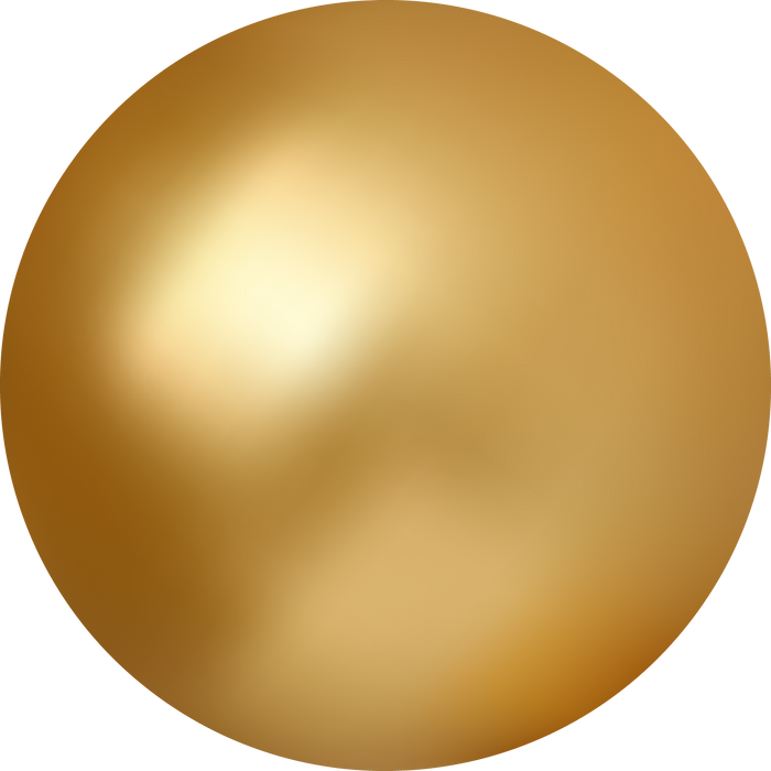 Gold 3D Sphere