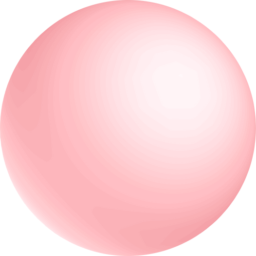 Pink 3D Sphere